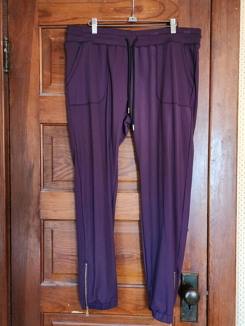 ZYIA Peak Zipper Joggers Size XXL